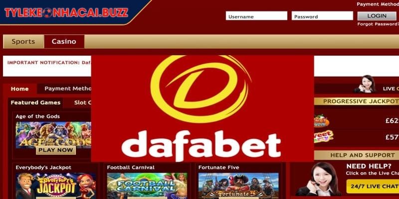 Dafabet – Nhà Cái Chuẩn Quốc Tế Hội Tụ Tinh Hoa Cá Cược 1 Những siêu phẩm giải trí ẩn tượng tại Dafabet