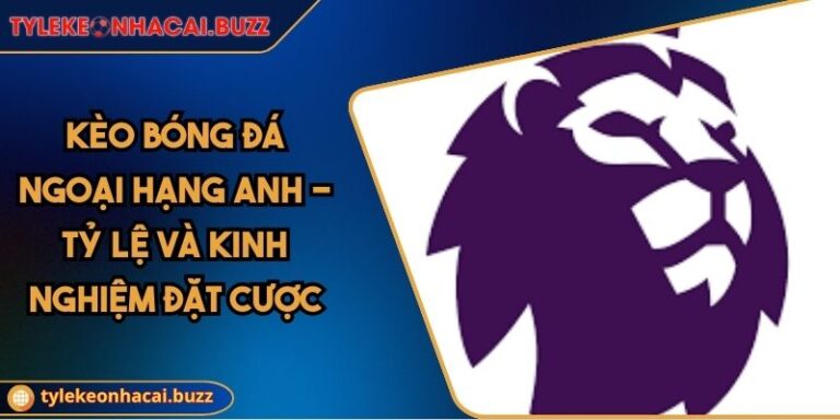 Kèo Bóng Đá Ngoại Hạng Anh - Tỷ Lệ Và Kinh Nghiệm Đặt Cược