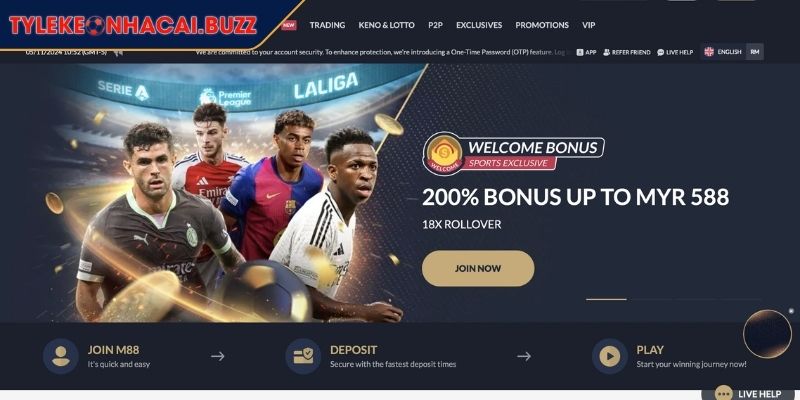 Những siêu phẩm game hấp dẫn tại M88 