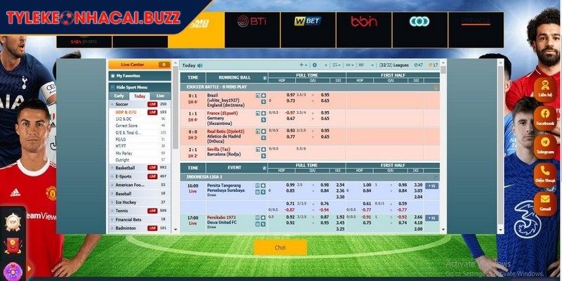 Tylekeonhacai Buzz🎖️Kèo Nhà Cái 5 | Tỷ Lệ Kèo Bóng Đá 88 17 Tỷ lệ kèo được đưa ra dựa trên mọi biến động từ thực tế